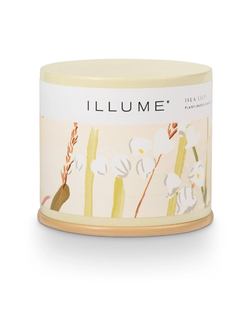 Illume Isla Lily Vanity Large Tin Candle