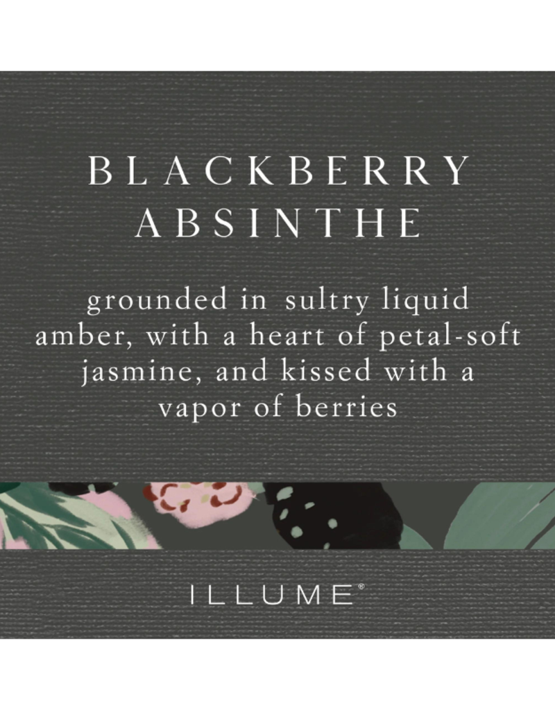 Illume Blackberry Absinthe Baltic Glass