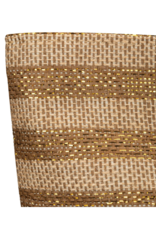 San Diego Hats Meryl Gold Stripe Tote Bag