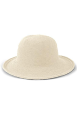 San Diego Hats Cotton Crochet Hat in Natural