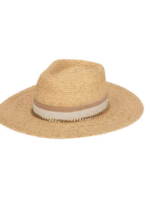 Coastal Sunset Fedora with Gold Chain