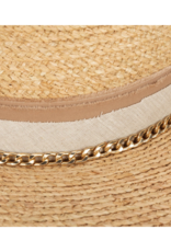Coastal Sunset Fedora with Gold Chain