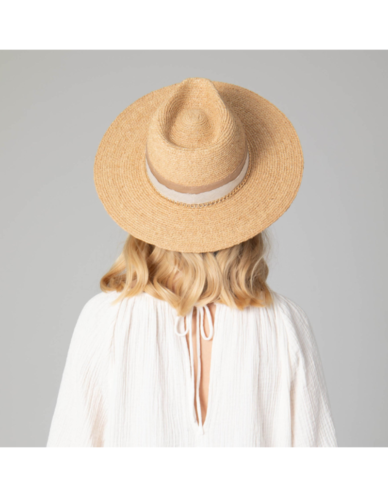 Coastal Sunset Fedora with Gold Chain