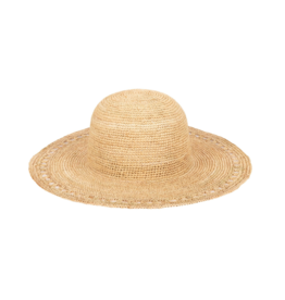 San Diego Hats Isla Crochet Round Crown Sun Hat