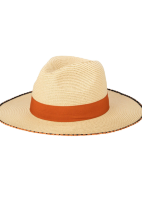 San Diego Hats Desert Oasis Fedora with Rust Edge