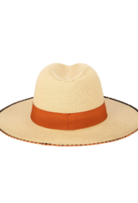 San Diego Hats Desert Oasis Fedora with Rust Edge