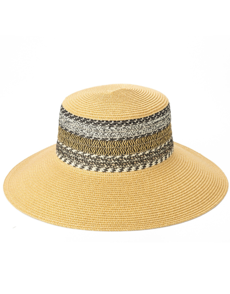 San Diego Hats Multi Stripe Crown Sun Hat