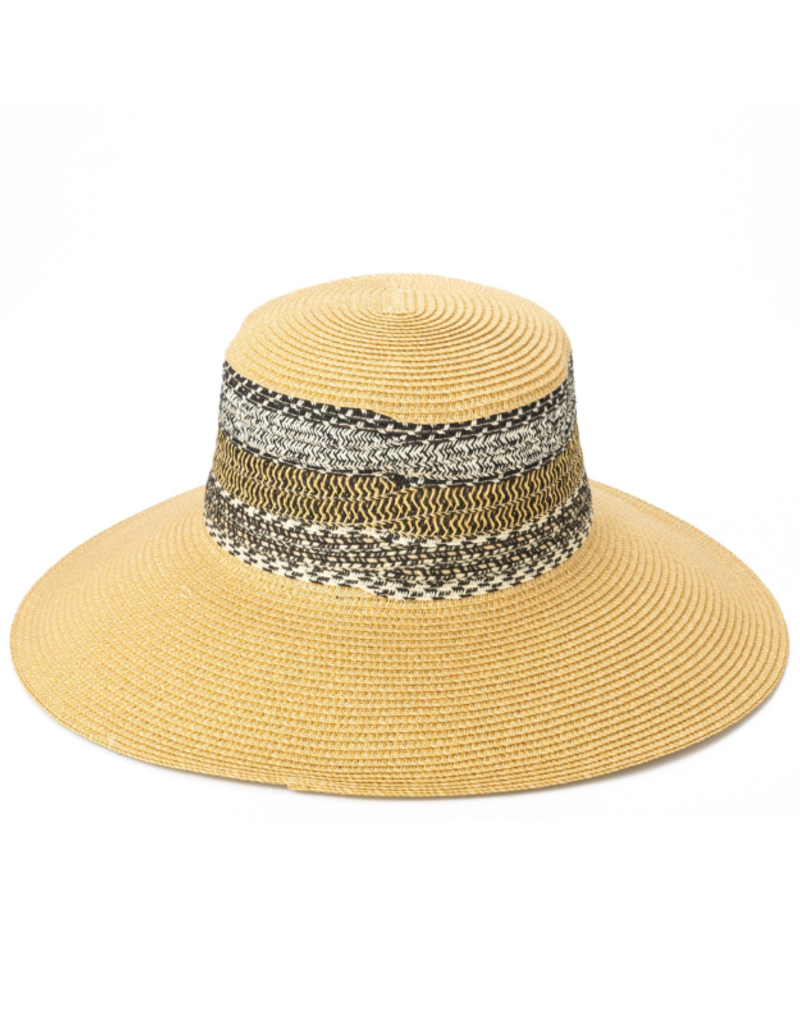San Diego Hats Multi Stripe Crown Sun Hat