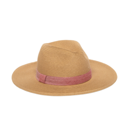 San Diego Hats The Out of Office Fedora with Chambray Band