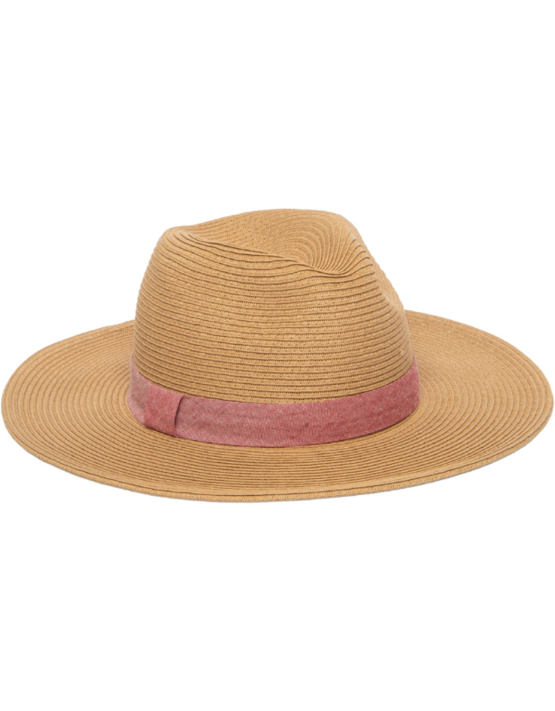 San Diego Hats The Out of Office Fedora with Chambray Band