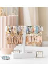 Scout Good Karma Miyuki Bracelet - Just Breathe - Turquoise/Green/Silver by Scout