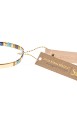 Scout Good Karma Miyuki Bracelet - Strength & Grace - Ivory/Silver by Scout