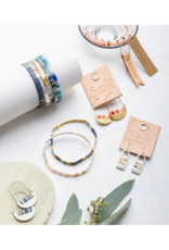 Scout Good Karma Miyuki Bracelet - Brave - Cobalt/Silver by Scout