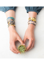 Scout Good Karma Miyuki Bracelet - Brave - Cobalt/Silver by Scout