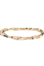 Scout Delicate Stone Wrap Bracelet - Tourmaline/Gold by Scout