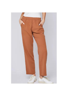KIHOUT Women's Comfortable Cropped Leisure Time Pants Solid Color