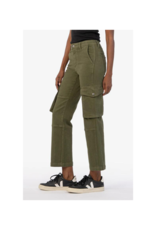 Kut from the Kloth Pattie Mid Cargo in Army Green by  Kut from the Kloth