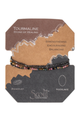 Scout Delicate Stone Wrap Bracelet - Tourmaline/Hematite by Scout