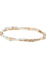 Scout Delicate Stone Wrap Bracelet - Amazonite/Gold by Scout