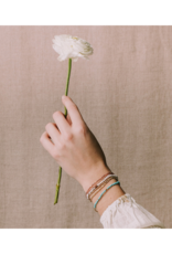 Scout Delicate Stone Wrap Bracelet - Ruby Zoisite /Hematite by Scout