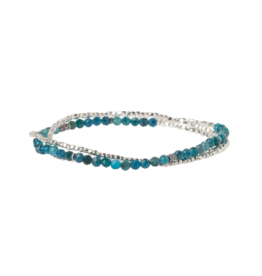 Scout Delicate Stone Wrap Bracelet - Apatite/Silver by Scout