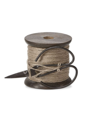 Jute Cord W/Scissor Spool Natural 20yd.