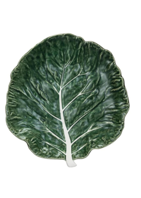 Creative Co-Op Stoneware Cabbage Plate