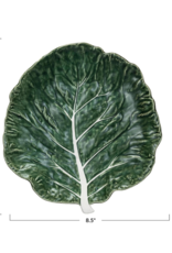 Creative Co-Op Stoneware Cabbage Plate
