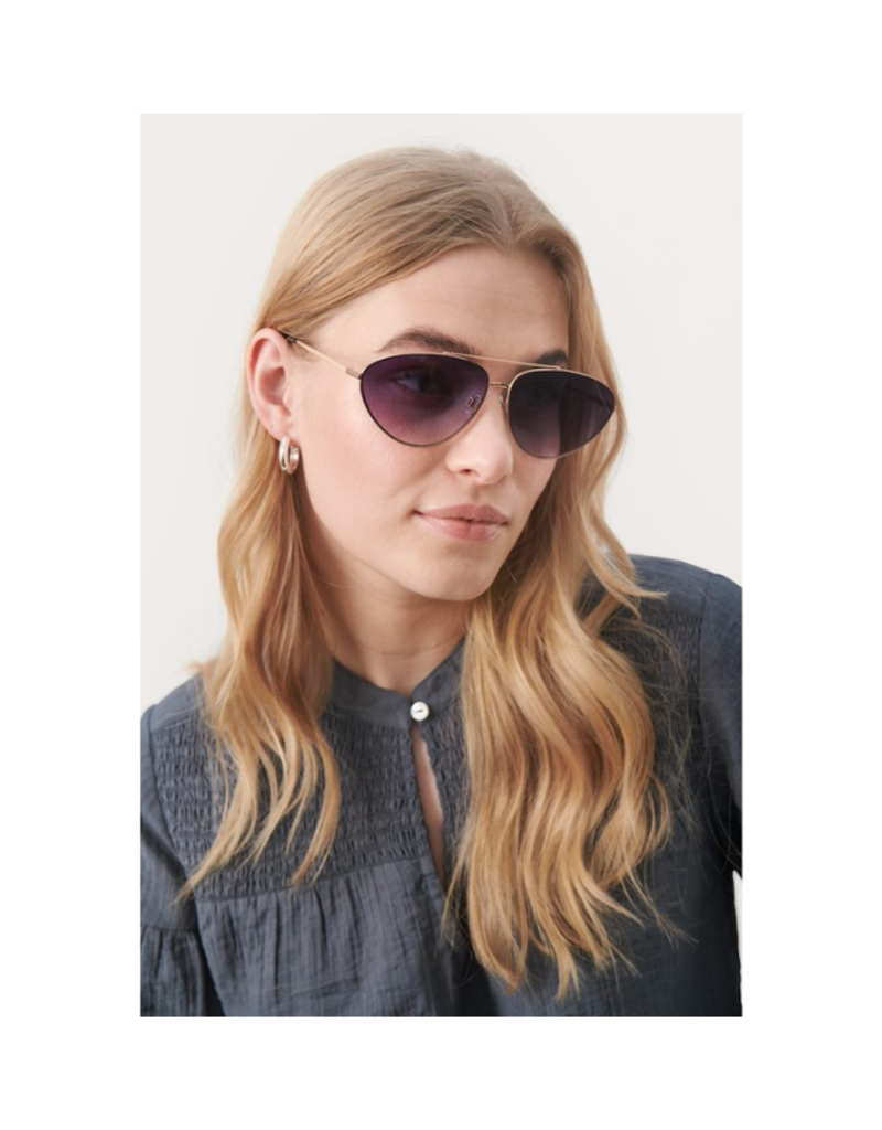 Part Two Elni Sunglasses in Gold by Part Two