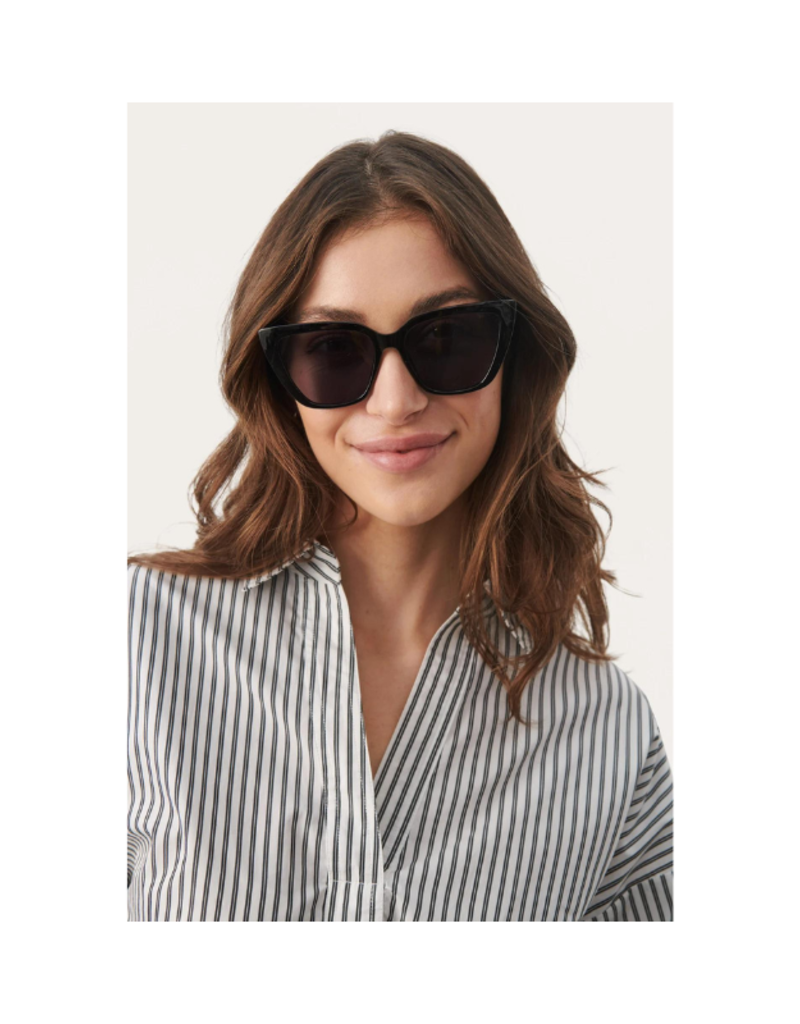 Part Two Eman Sunglasses in Black by Part Two