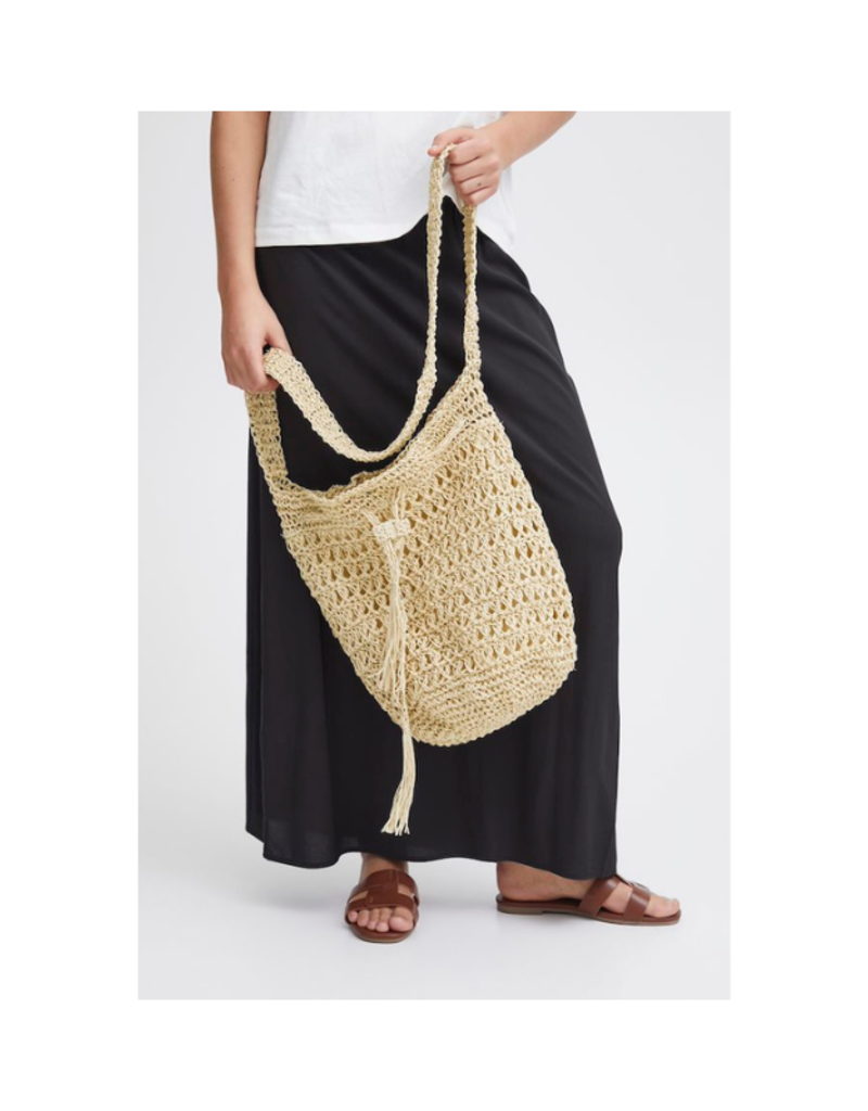 ICHI Yawuru Shoulder Bag in Doeskin by ICHI