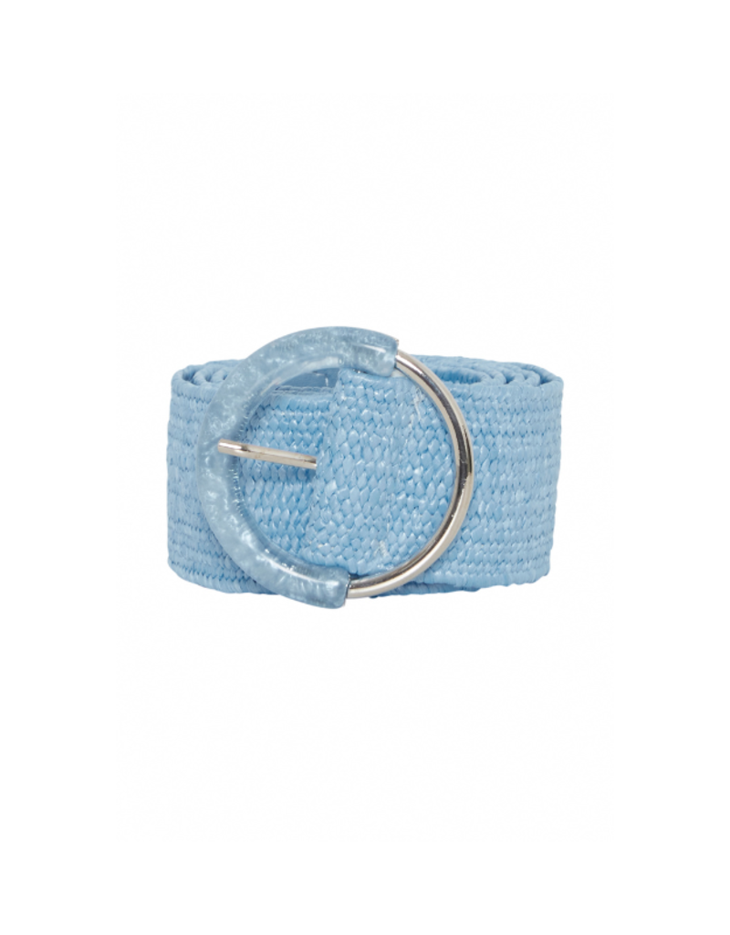 ICHI Bolette Belt in Della Robbia Blue by ICHI