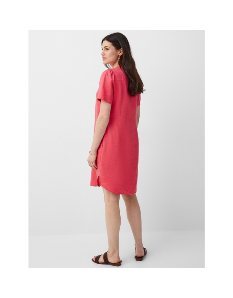 Part Two LAST SIZE 36 (S) - Aminase Linen Dress in Claret Red by Part Two