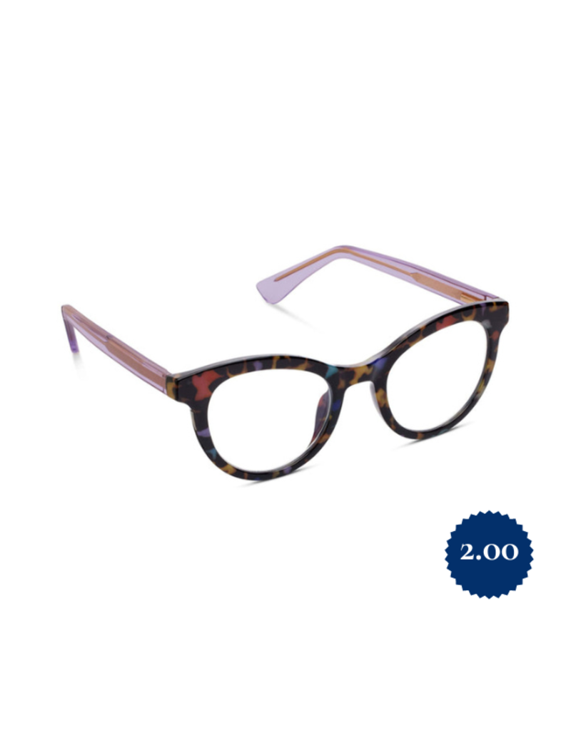 Peepers Peepers Readers Tribeca Peepfetti Purple 2.00