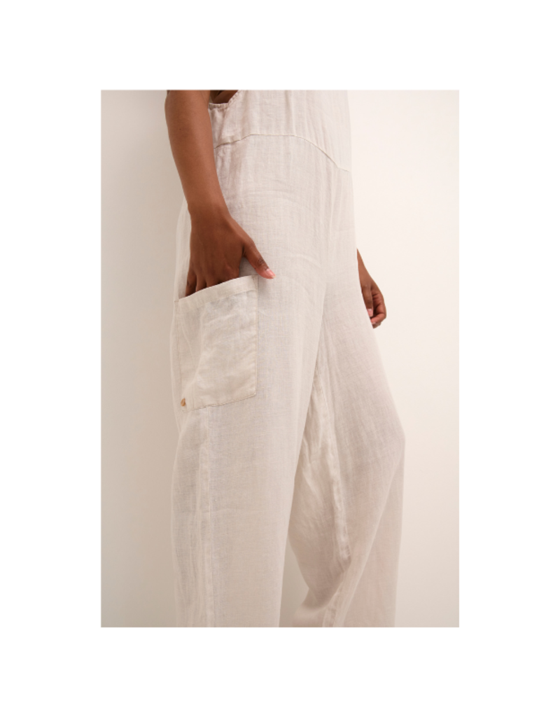 Cream LAST ONE - XS - Bellis Overalls in Crispy Sand by Cream