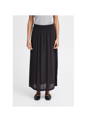 ICHI Marrakech Skirt in Black by ICHI