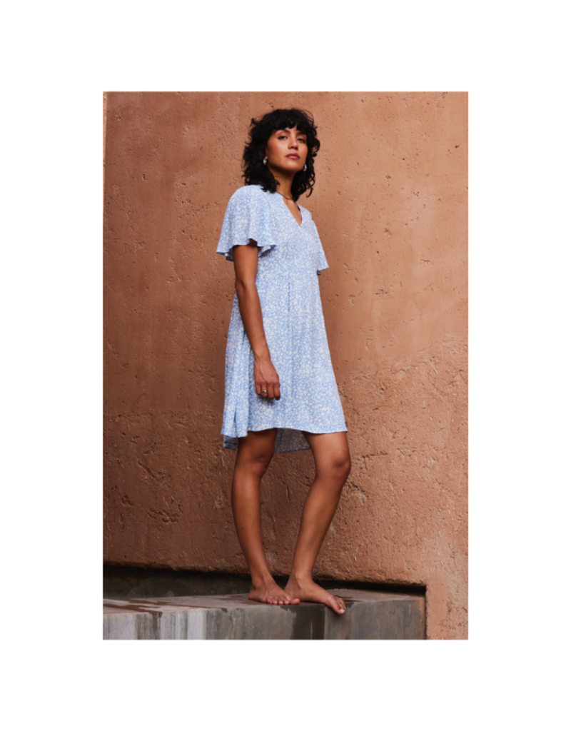 ICHI Marrakech Dress in Della Robbia Blue by ICHI