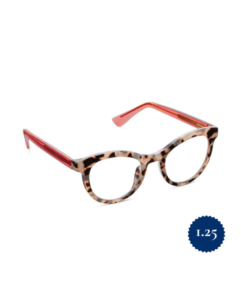 Peepers Peepers Readers Tribeca Gray Coral 1.25