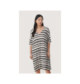 Part Two Gericka Dress in Black Stripe by Part Two
