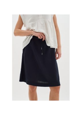 InWear LAST SIZE 36 (S) - llie Short Skirt in Marine Blue by InWear
