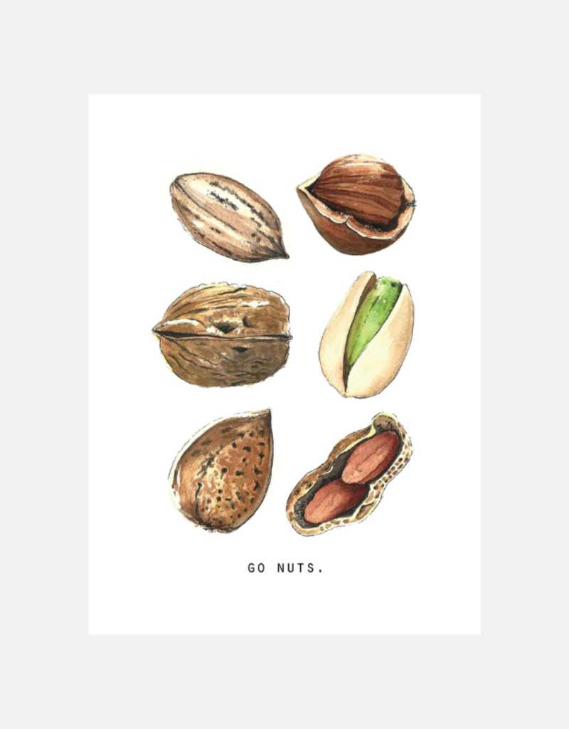 Go Nuts Tea Towel