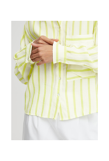 b.young Funda Long Sleeve in Sunny Lime Mix by b.young