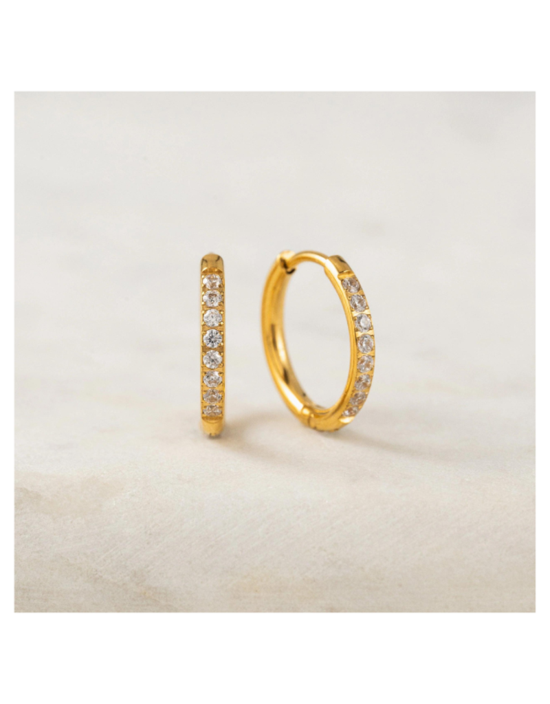 Lover's Tempo Evie 15mm Hoop Waterproof Earrings by Lover's Tempo