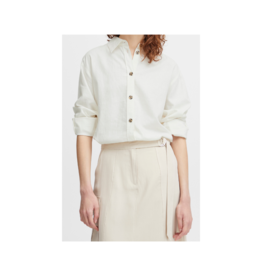 b.young Falakka Long Sleeve in Marshmallow by b.young