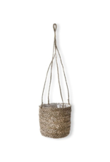 Seagrass Hanging Planter Natural