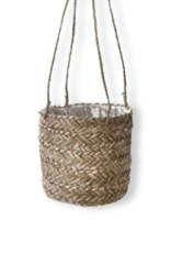 Seagrass Hanging Planter Natural