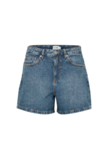 ICHI Aveny Shorts in Medium Blue Stone by ICHI