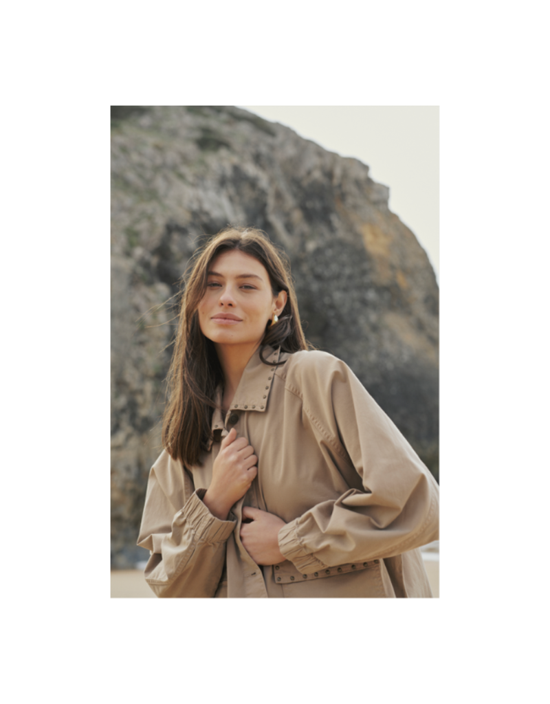Racy Brita Jacket in Dune by Cream