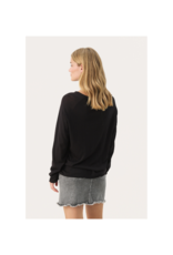 Part Two Jytte Longsleeve Top in Black by Part Two