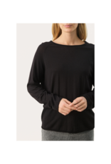 Part Two Jytte Longsleeve Top in Black by Part Two